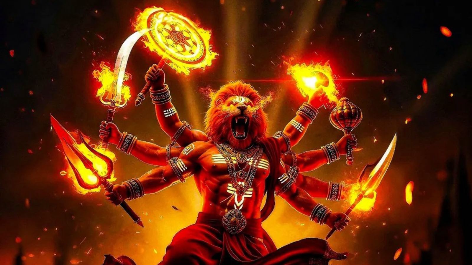 Mahavatar Narsimha animated film poster