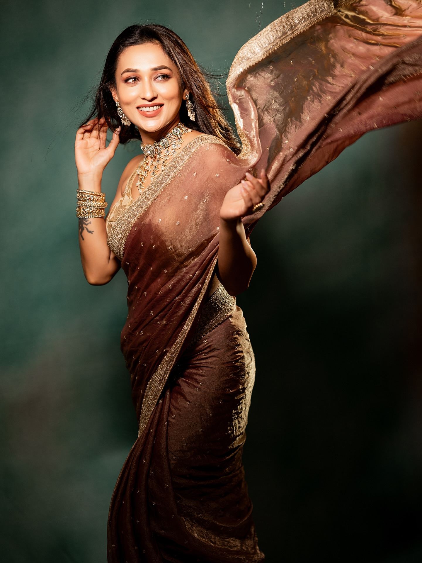 Mimi Chakraborty Just Dropped The Hottest Saree Look Of The Season