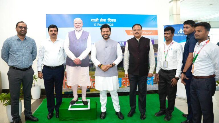 Minister launches Yatri Sewa Diwas at airport