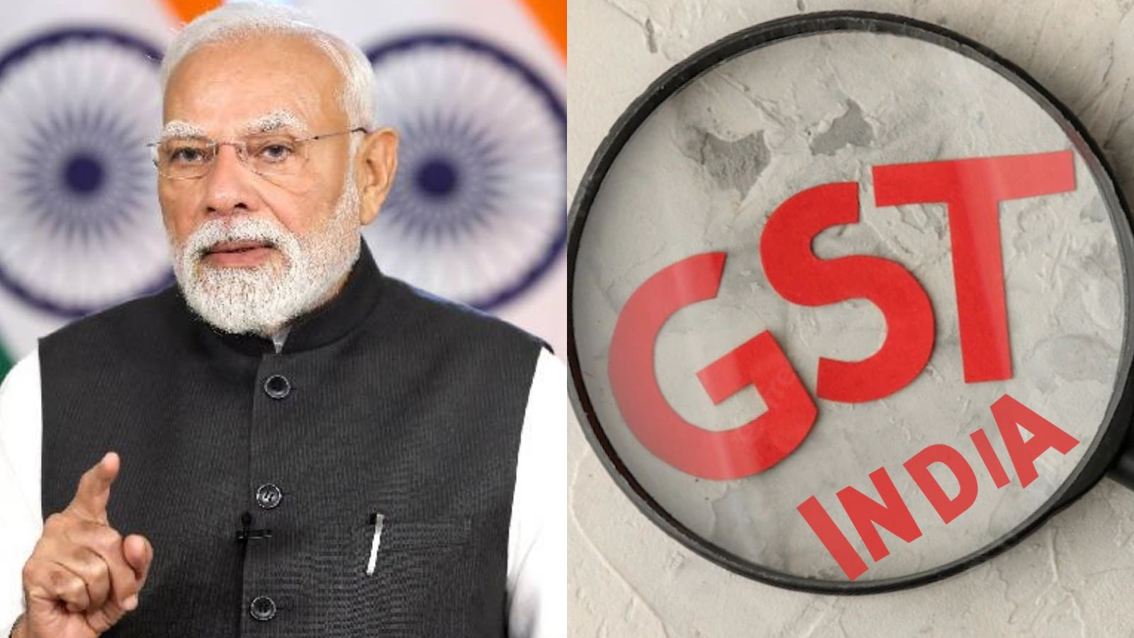 Modi GST reforms announcement