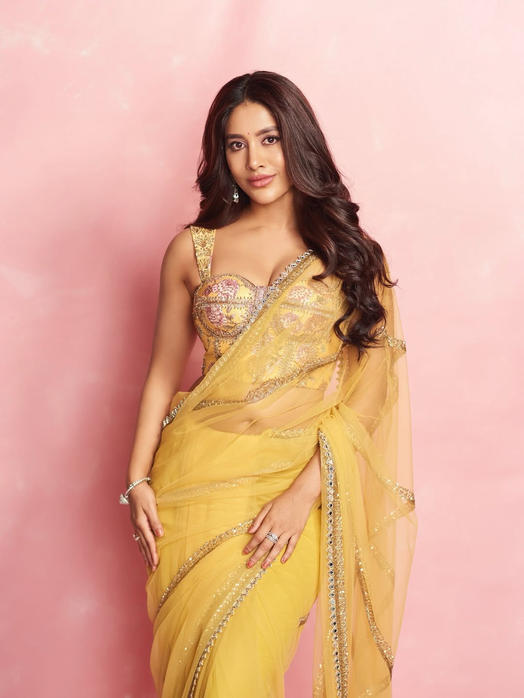 Gorgeous Nabha Natesh flaunts lean beauty with dazzling hot vibes.