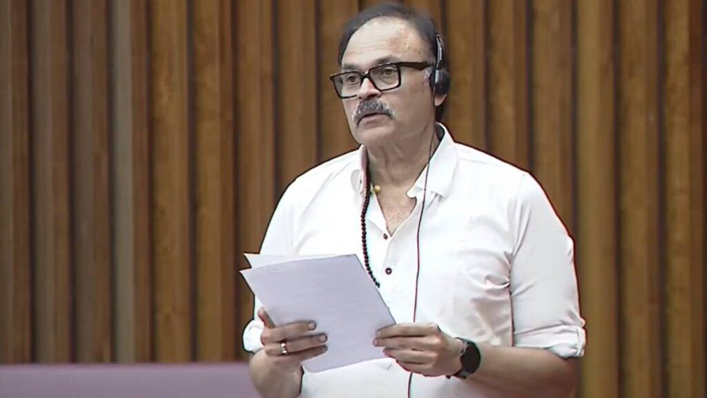 Naga Babu speaking in Assembly
