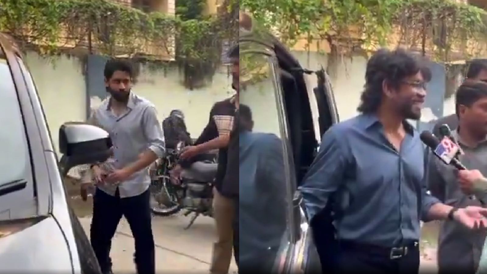 Nagarjuna Naga Chaitanya In Nampally Court