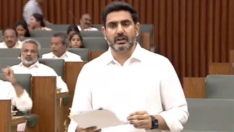 Nara Lokesh emotional in council