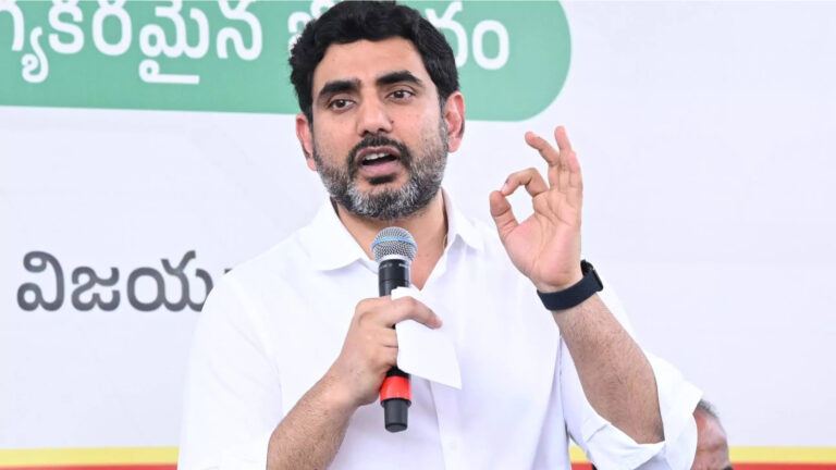 Nara Lokesh helps YSRCP worker