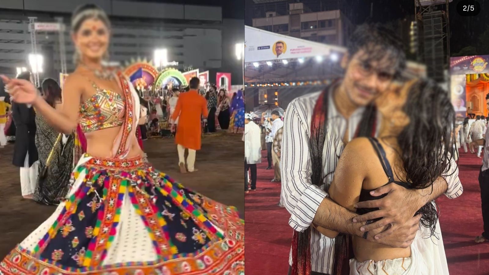 Navratri Garba fashion debate