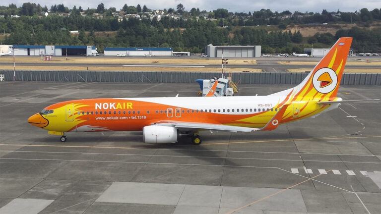 Nok Air aircraft grounded after CAAT suspension