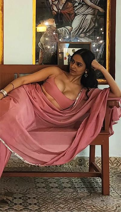 Pallavi’s Playful Yet Bold Saree Look Is A Visual Treat