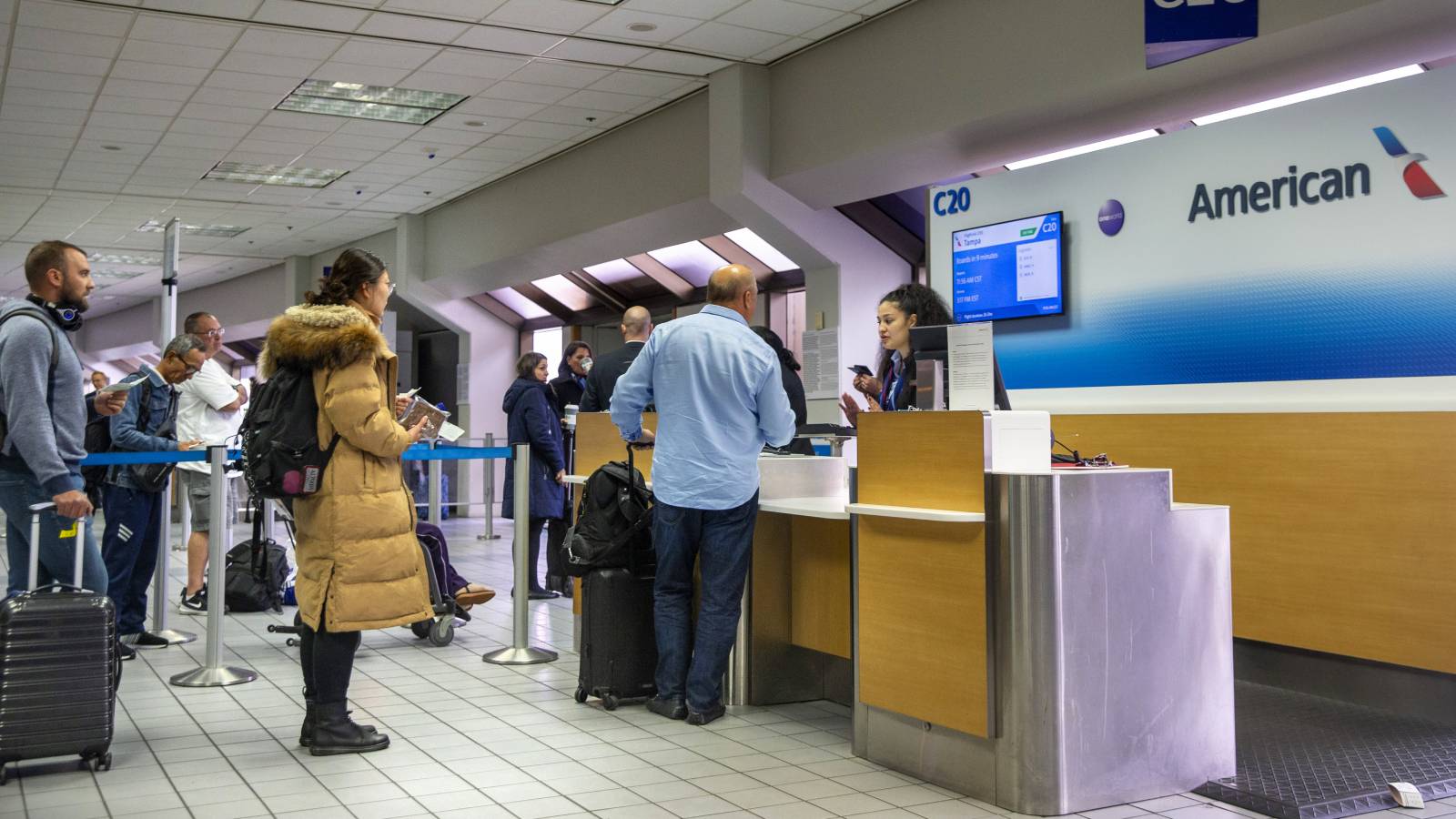 Passenger questioned over dress at airport gate