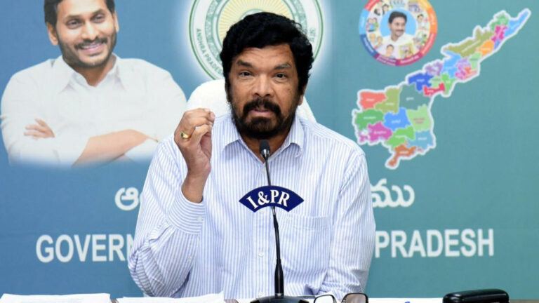 Posani Krishna Murali speaking at a public meeting in Andhra Pradesh