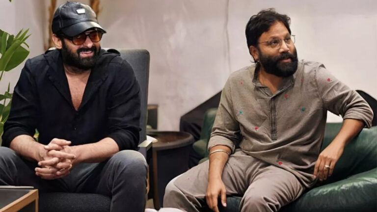 Prabhas with Sandeep Reddy Vanga