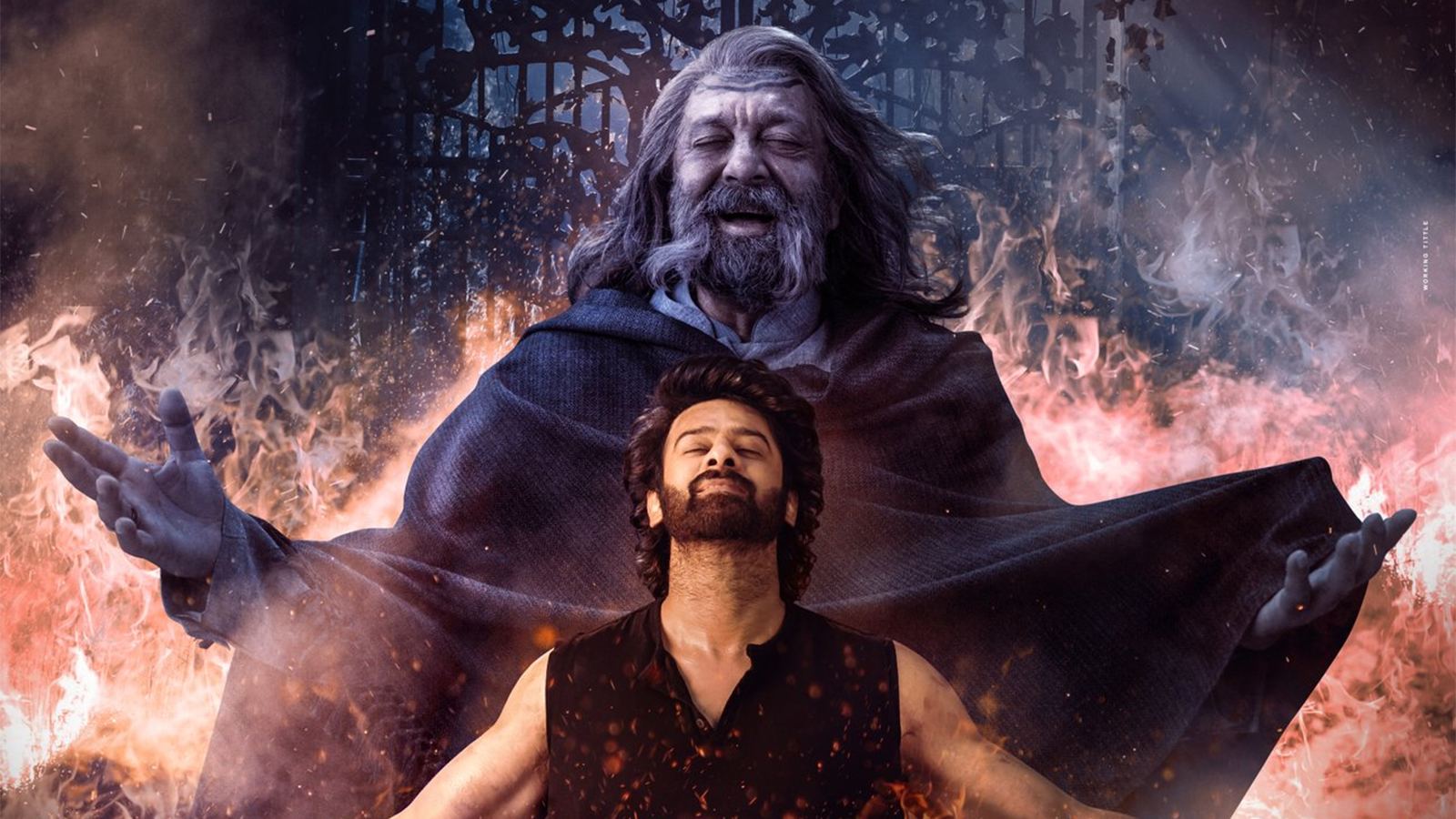 Prabhas in Raja Saab trailer poster