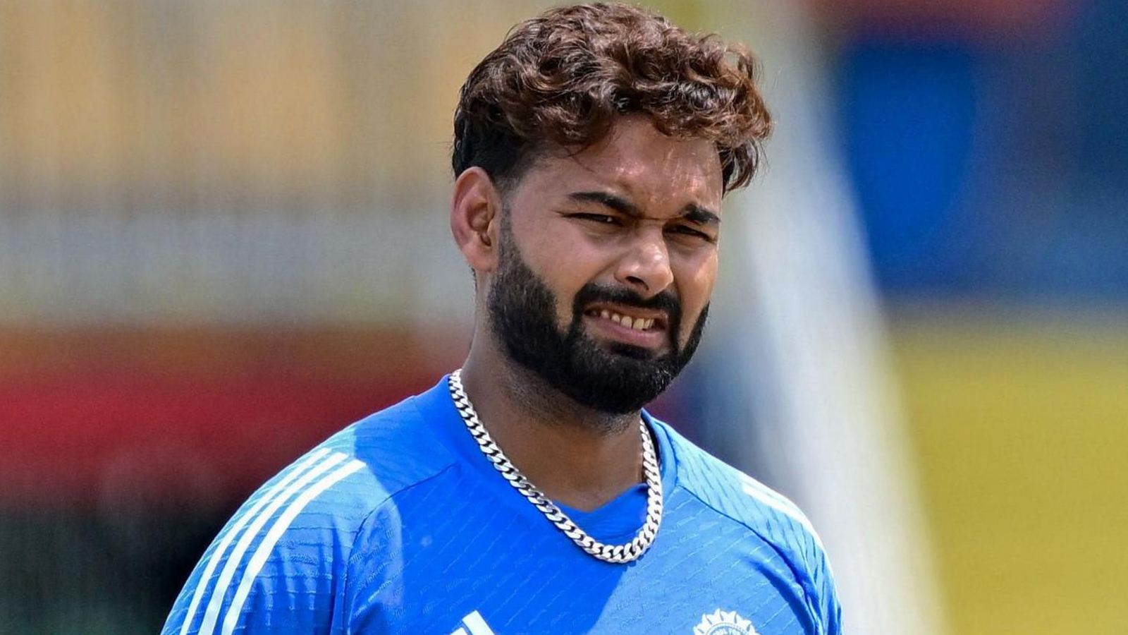 Rishabh Pant injured during England Test