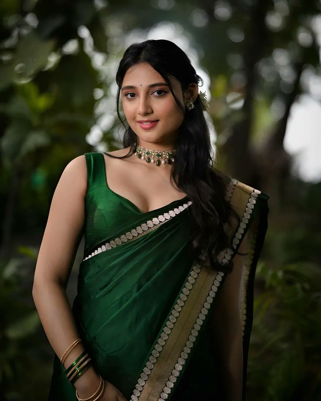 Ritika Nayak Looks Ethereal In A Designer Saree
