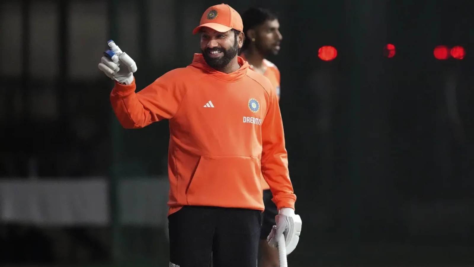 Rohit Sharma during training session