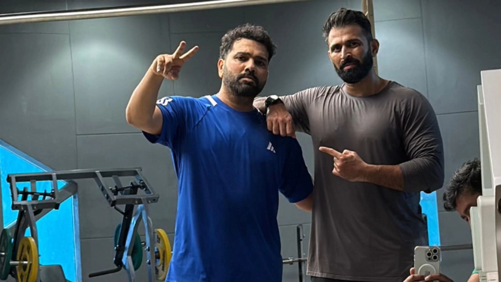 Rohit Sharma training for ODI comeback