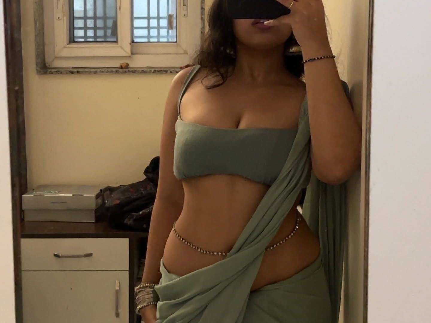 Peak Hotness Mode On: Samridhi Nagpal stuns with fashion and grace.