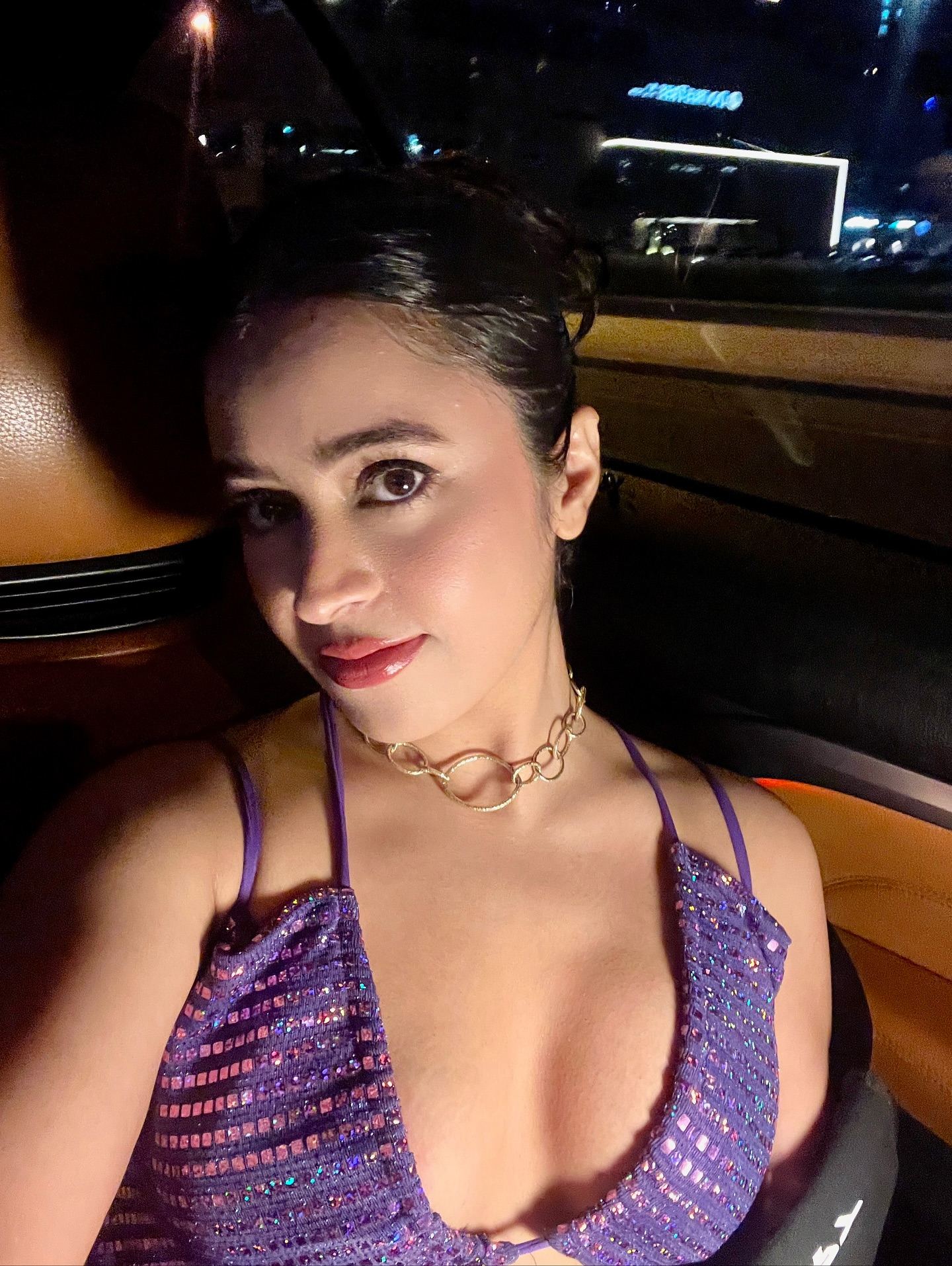 Shobhita Rana Party Dress Pose With Chic Attitude