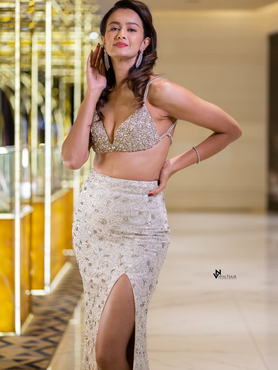 Gorgeous Shubra Aiyappa Sivappa exudes elegance in a captivating gallery
