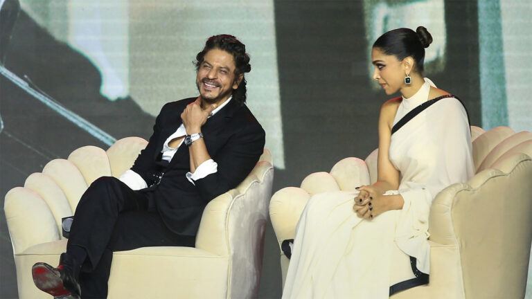 Deepika Padukone with SRK