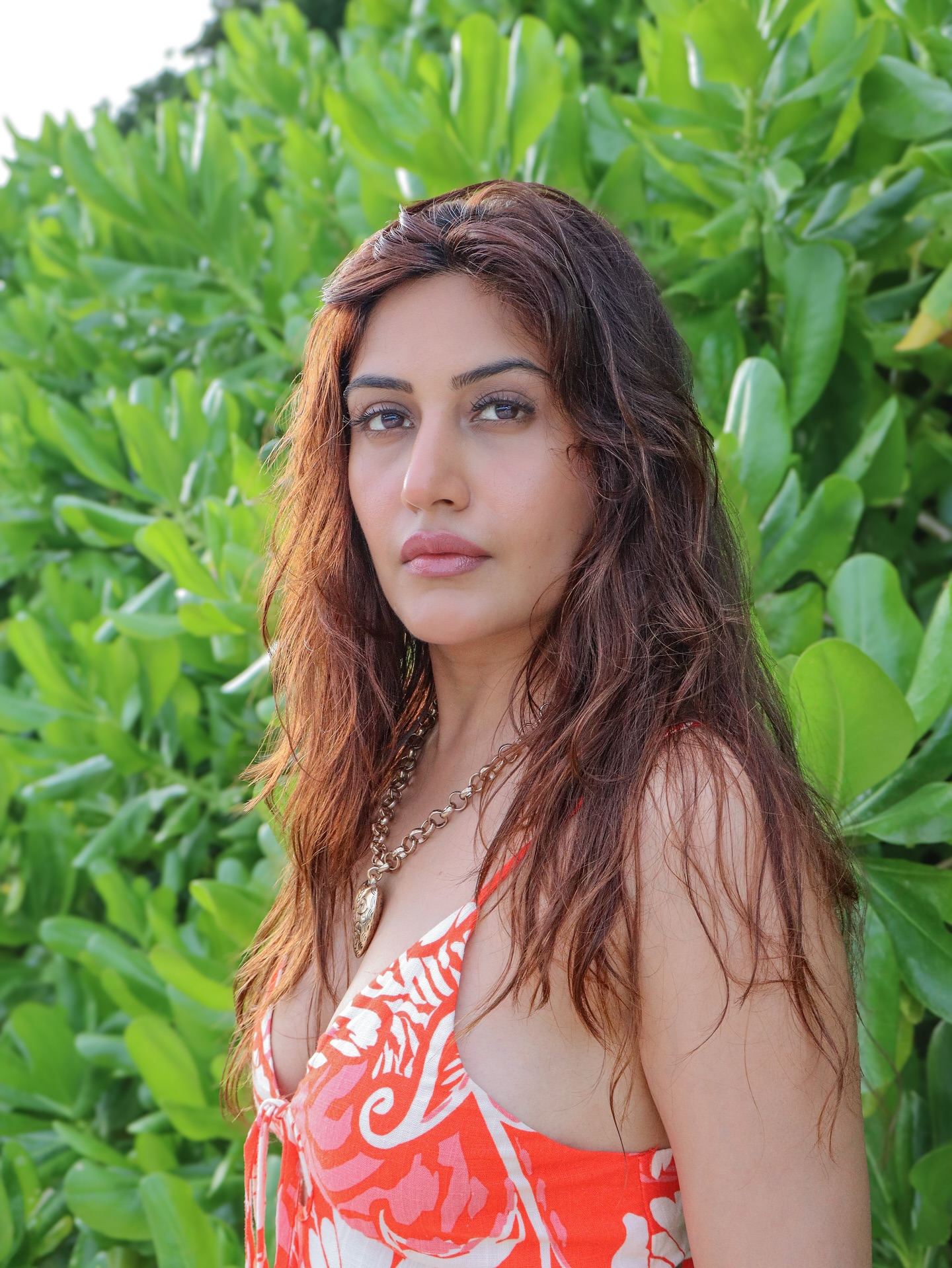 Surbhi's flawless style during her beach outing.