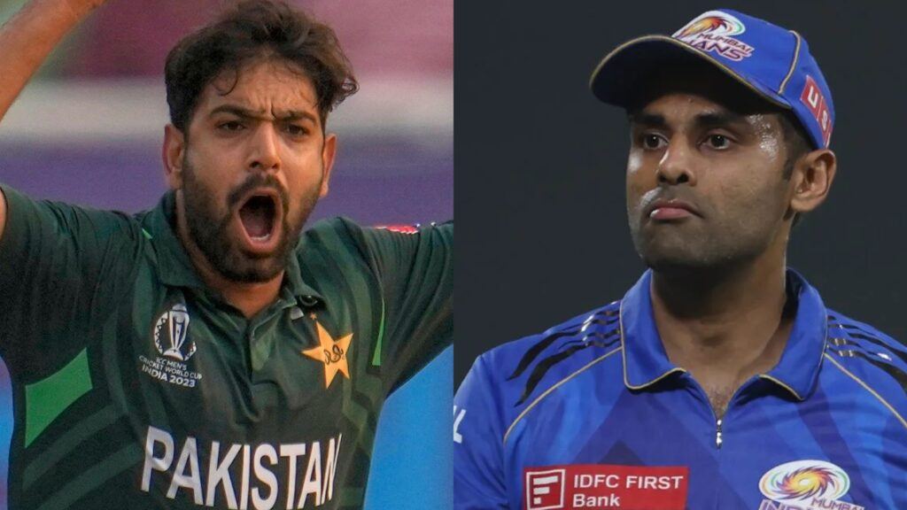 Suryakumar Yadav and Haris Rauf fined