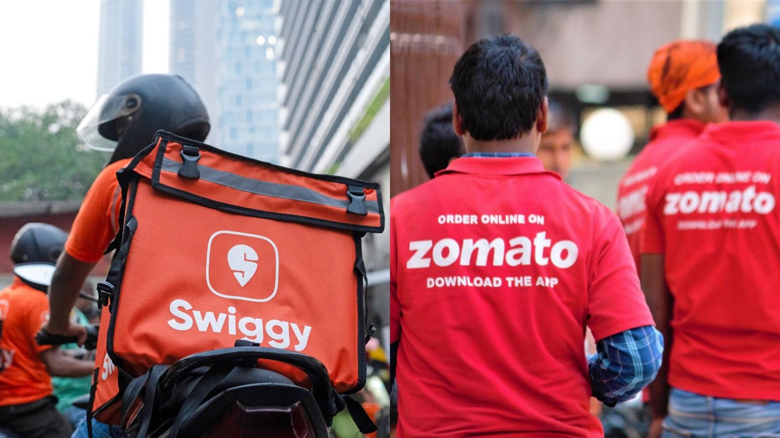 Swiggy and Zomato riders help in flood