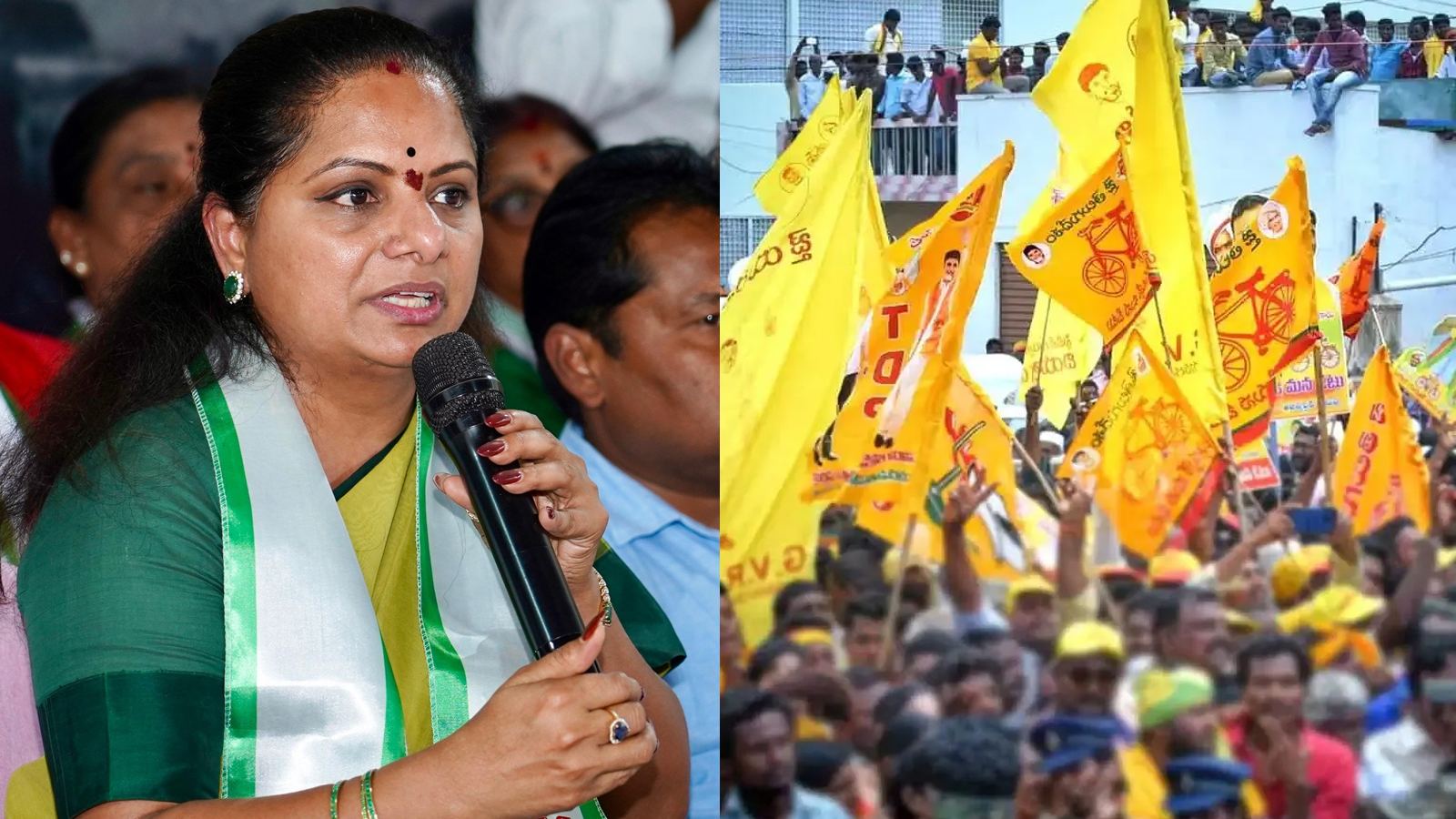 TDP fans want Kavitha in Telangana politics