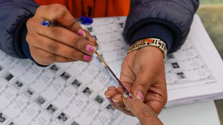 Telangana local elections 2025 schedule and political battle between Congress, BRS, and BJP