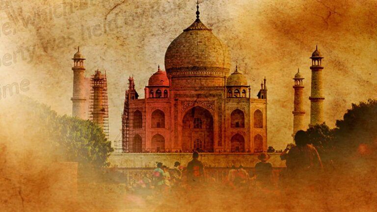 The Taj Story film poster debate