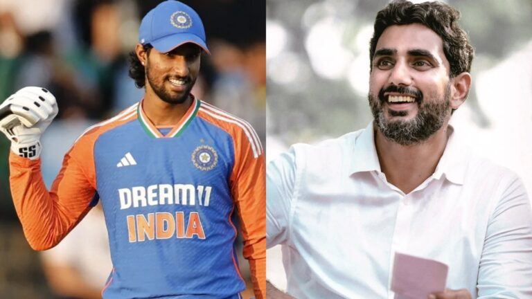 Tilak Varma gifts cap to Lokesh