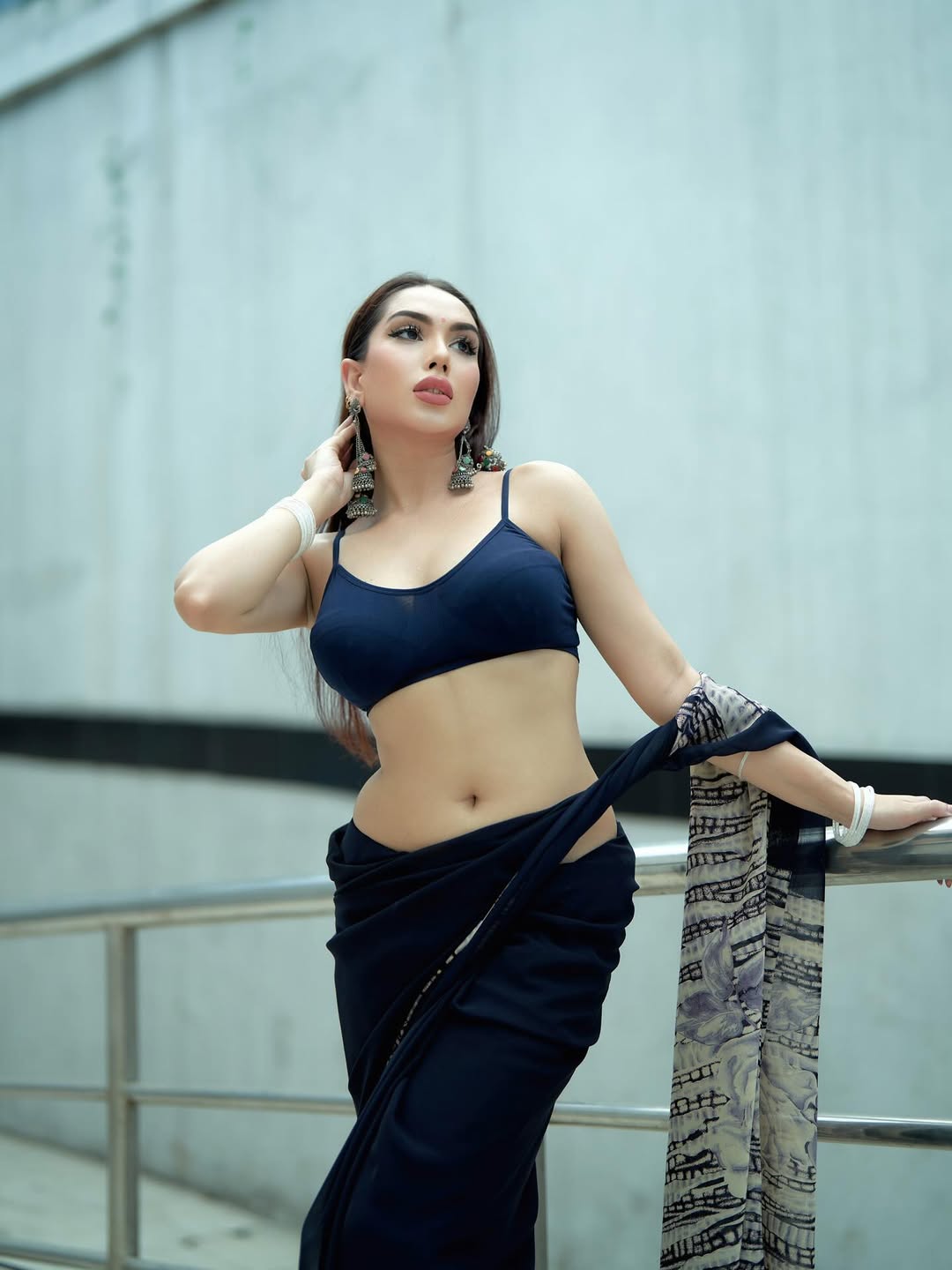 Tinni Akter mesmerises with striking beauty on fire glamour look.