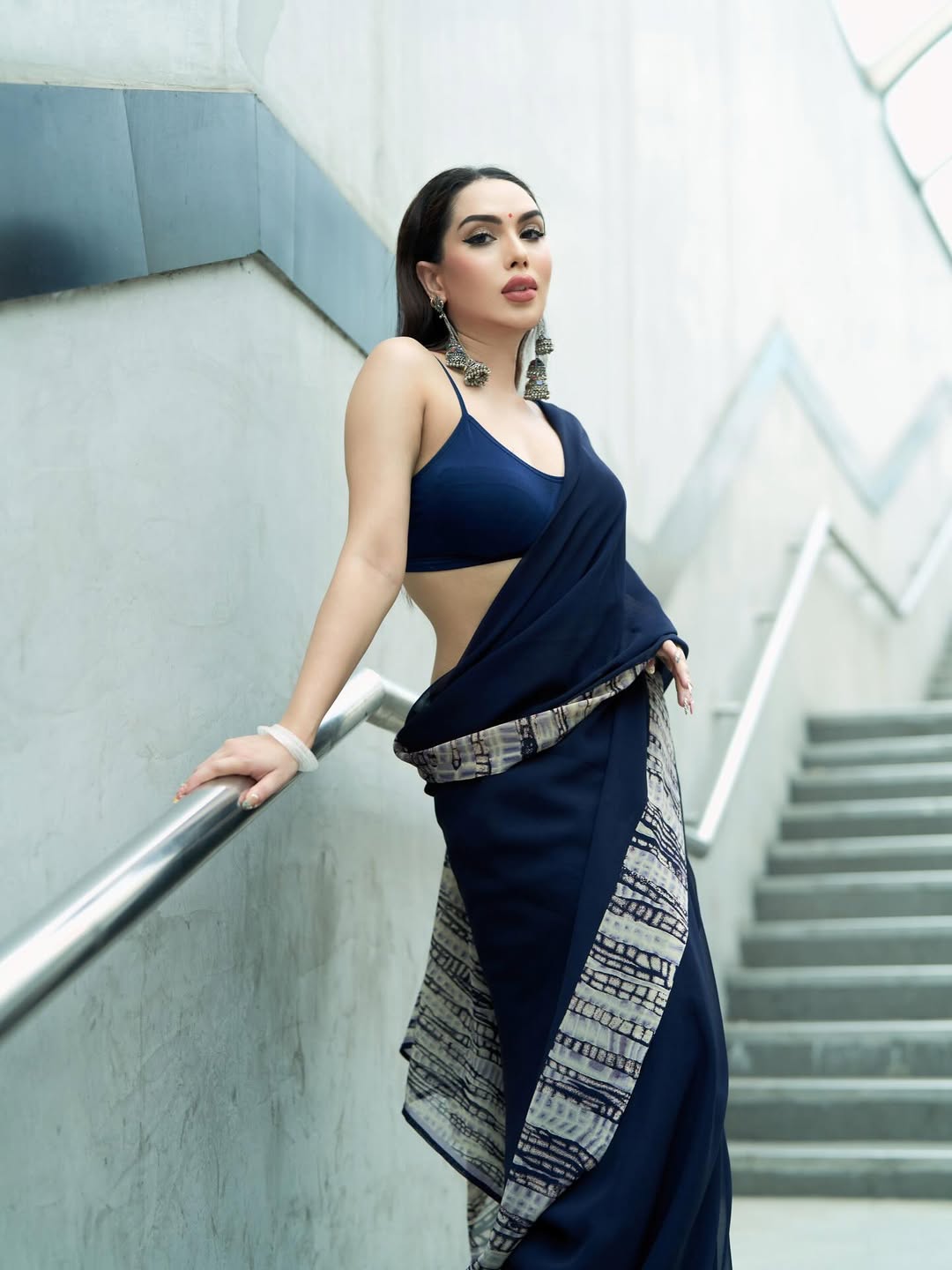 Captivating Tinni Akter shines brightly with beauty on fire vibes.