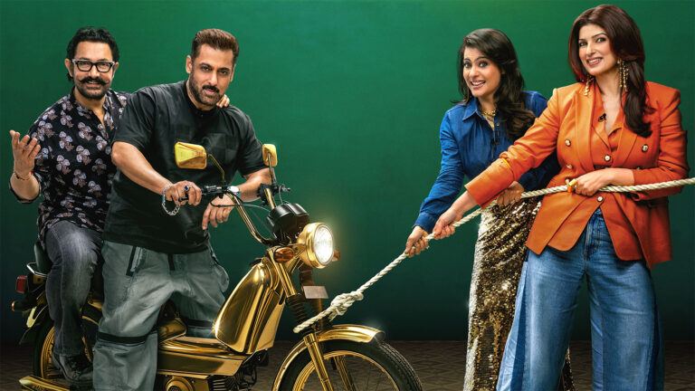 Salman and Aamir on Prime Video show