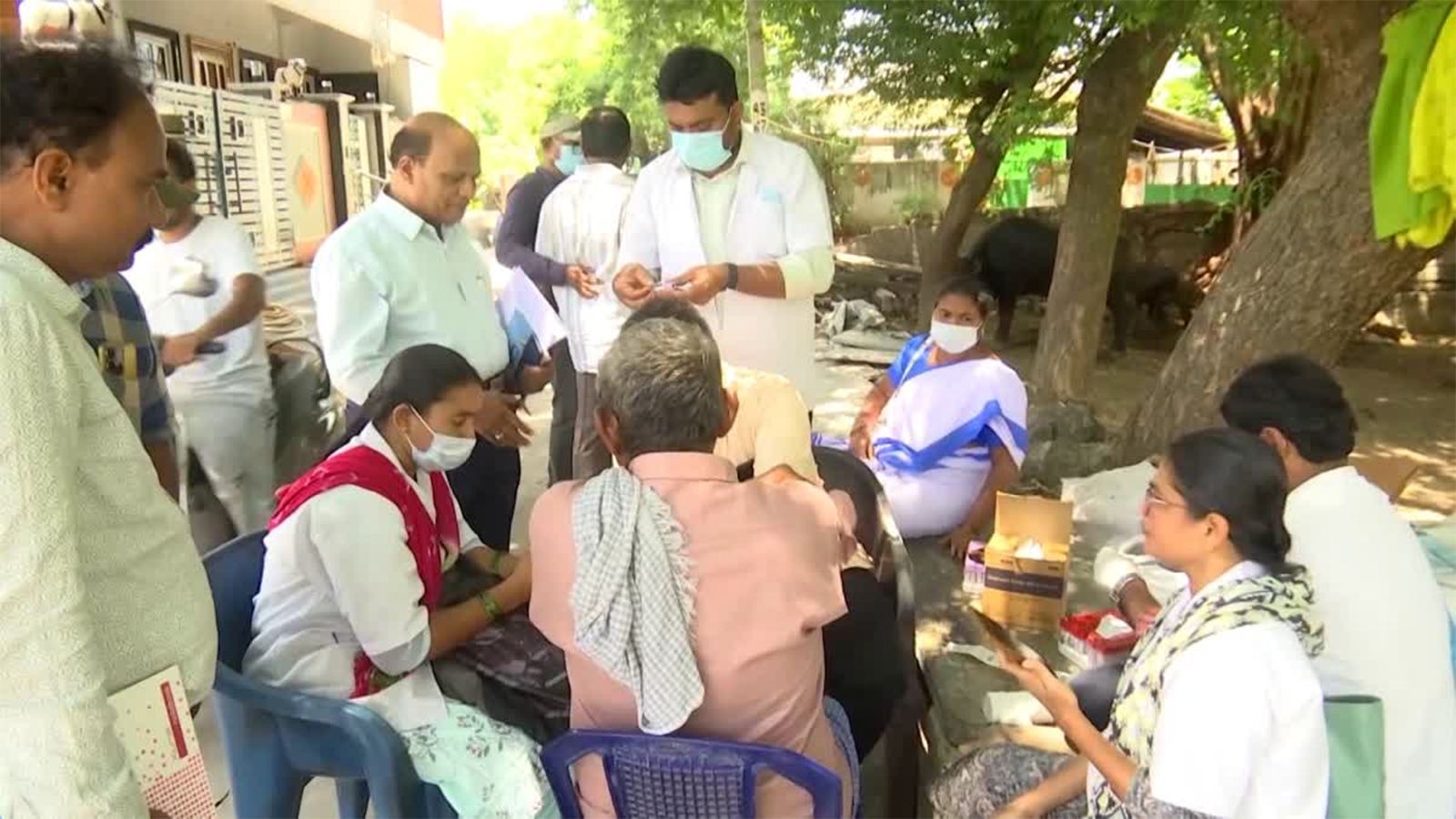 Health emergency in Andhra Pradesh village