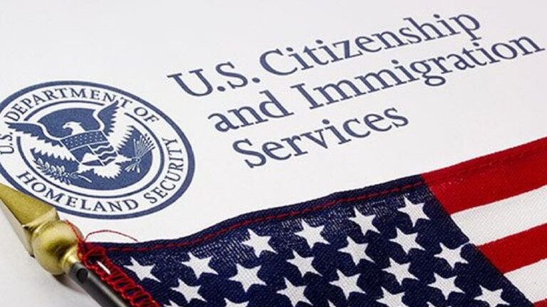 USCIS application rejection paperwork