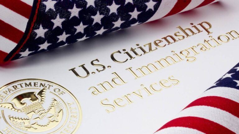 USCIS office and immigration documents