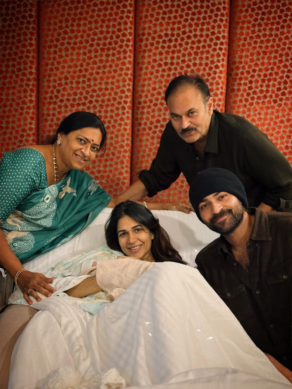 Varun Tej Becomes Dad, Lavanya Glows