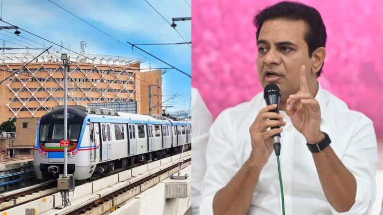 Why L&T Quit Hyderabad Metro? KTR Blames Revanth Reddy