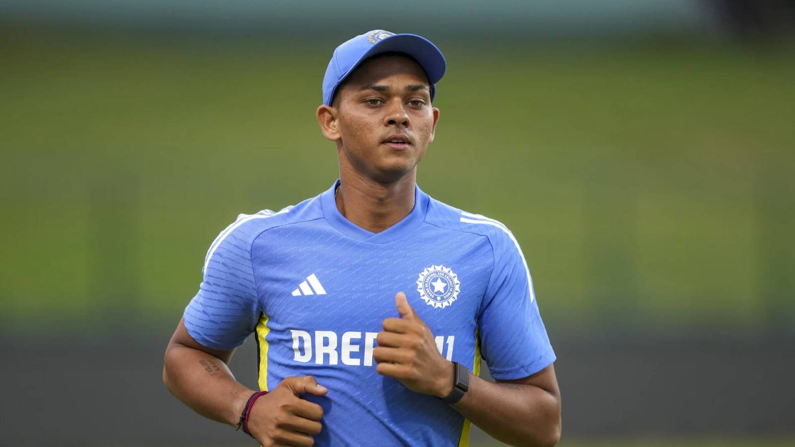 Yashasvi Jaiswal during a training session