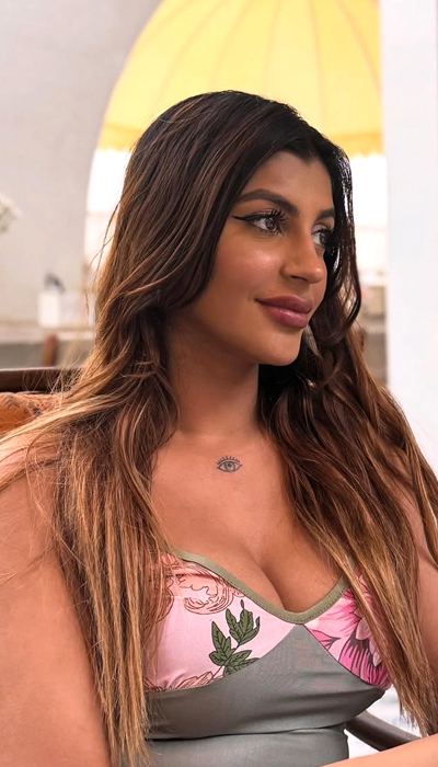 Tattooed and Smoking Hot Style by Yashika Aannand
