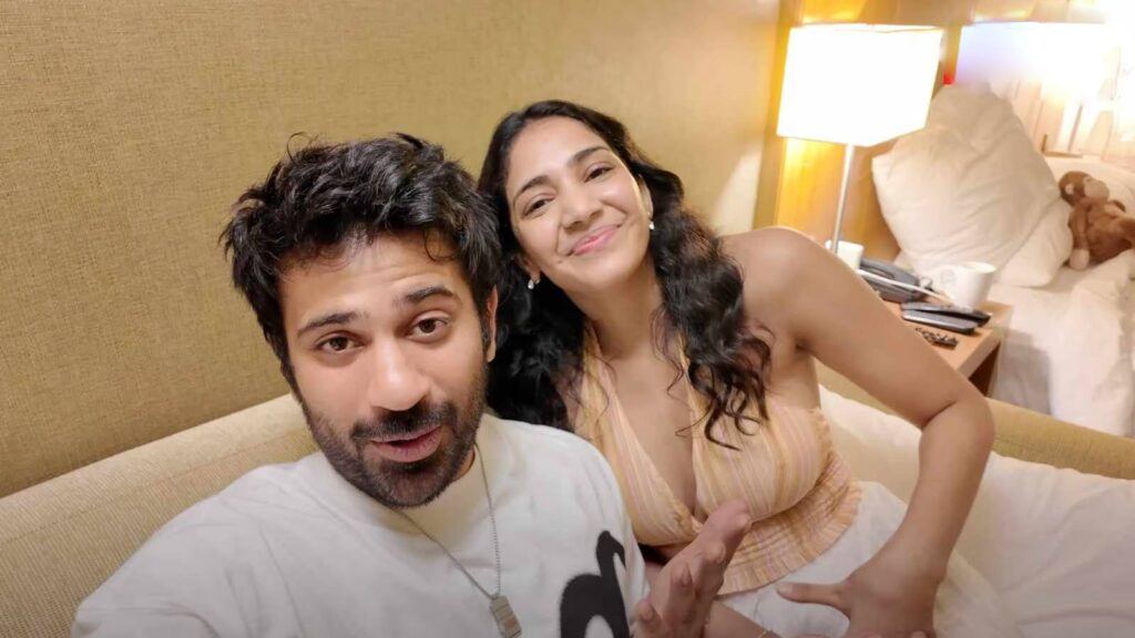 Yogita Bihani and Aaryamann Sethi in new home