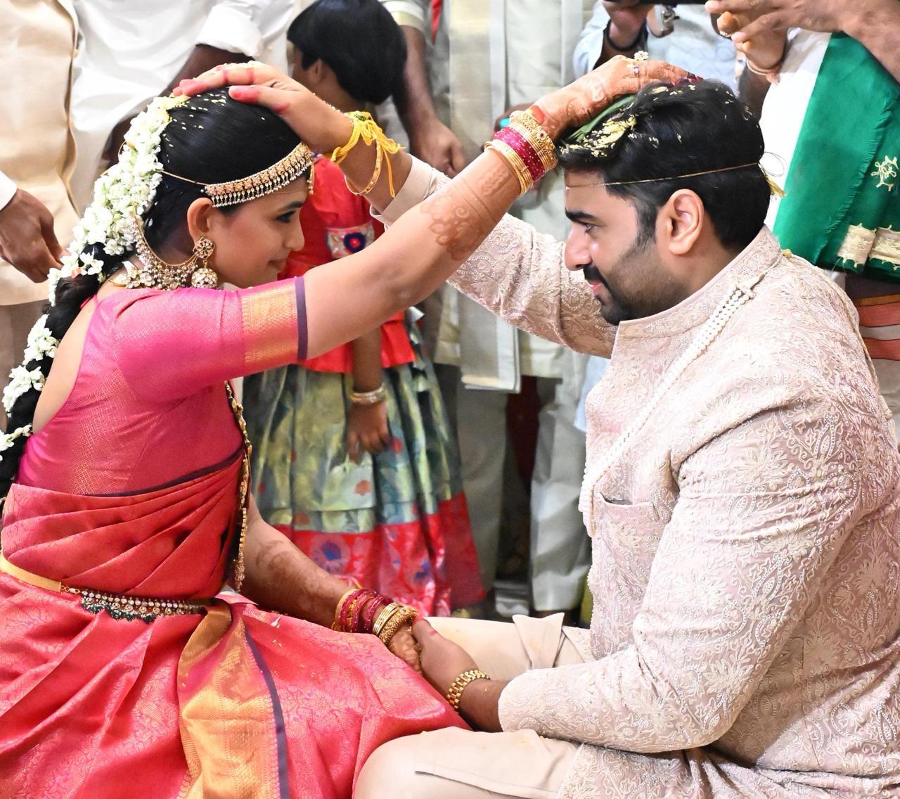 Nara Rohith And Siree Lella Wedding Rituals