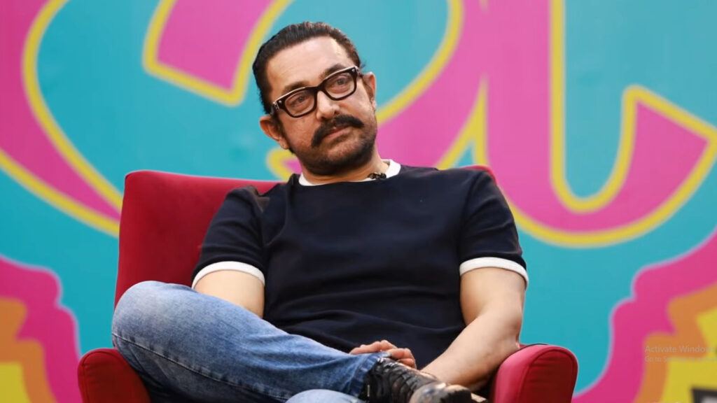 Aamir Khan giving multiple interviews