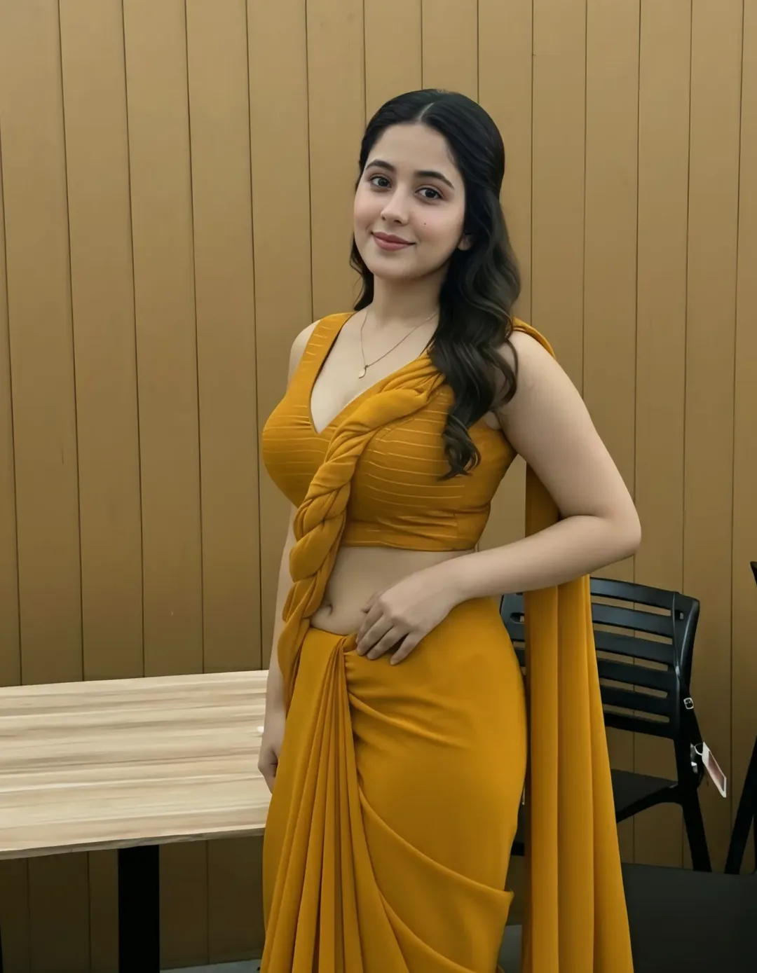 Aastha Slays Minimal Chic Saree Fashion