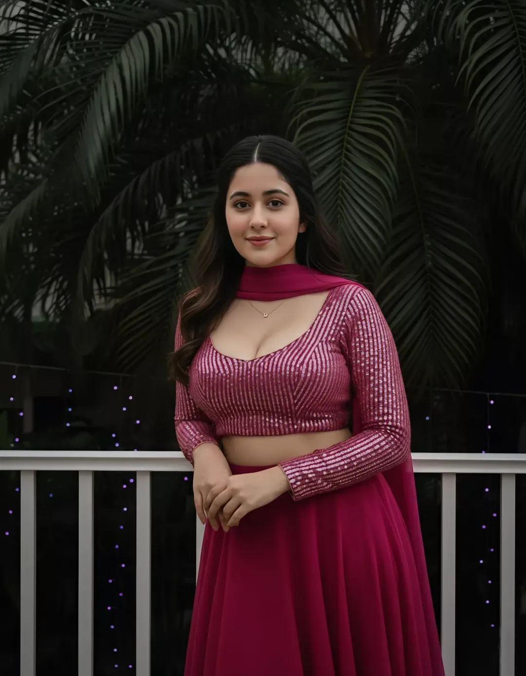 Aastha Stuns In Chic Desi Glam Pose