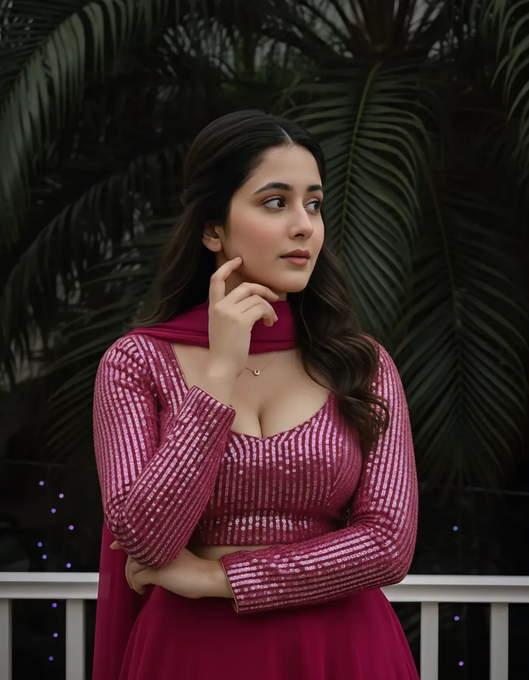 Aastha Radiates Confidence In Pink Glam