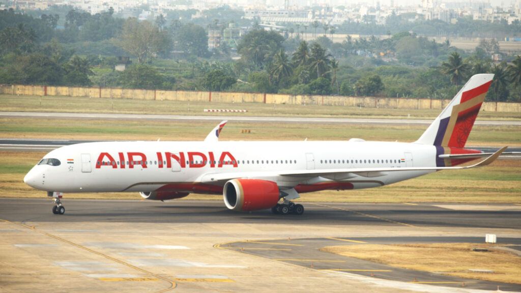 Air India passenger seat discomfort