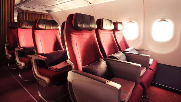 Air India first-class seat collapse incident