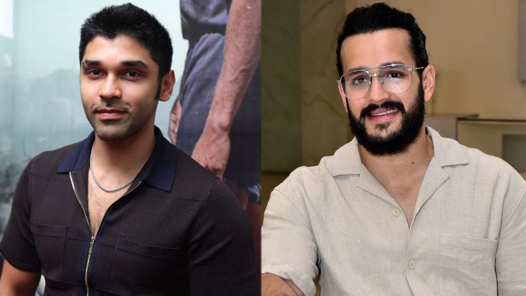 Akhil Akkineni and Dhruv Vikram comparison